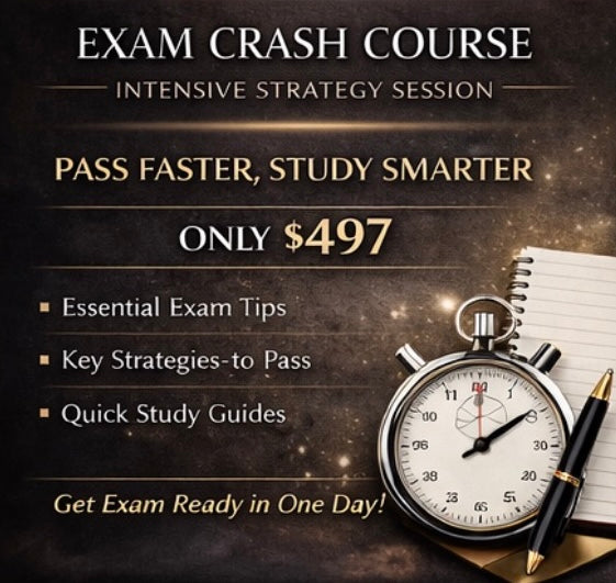 Exam Crash Course